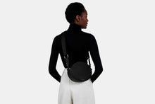 Load image into Gallery viewer, Breve Bag - Black with Logo Strap