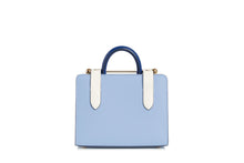 Load image into Gallery viewer, The Strathberry Nano Tote - Sky Blue/Vanilla/Cobalt