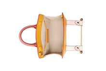 Load image into Gallery viewer, The Strathberry Nano Tote - Blossom Yellow/Soft Pink/Salmon