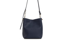 Load image into Gallery viewer, Lana Midi Bucket Bag - Navy