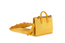 Load image into Gallery viewer, Miniature Fringe Tote - Xu Zhi Blossom Yellow