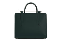 Load image into Gallery viewer, The Strathberry Midi Tote - Bottle Green (Silver Hardware)