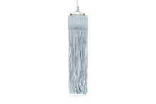 Load image into Gallery viewer, Miniature Fringe Tote - Xu Zhi Illusion Blue