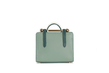 Load image into Gallery viewer, The Strathberry Miniature Tote - Sage/Bottle Green/Vanilla