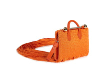 Load image into Gallery viewer, Miniature Fringe Tote - Xu Zhi Orange