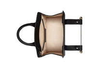 Load image into Gallery viewer, The Strathberry Nano Tote - Monochrome Weave Black/Vanilla