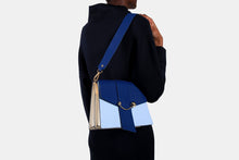 Load image into Gallery viewer, Crescent Shoulder - Sky Blue/Cobalt/Vanilla