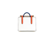 Load image into Gallery viewer, The Strathberry Miniature Tote - Miffy Face White/Maple/Cobalt