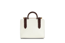 Load image into Gallery viewer, The Strathberry Nano Tote - Bfaner Burgundy/Navy/Vanilla