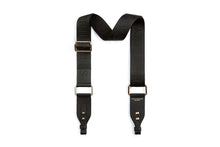 Load image into Gallery viewer, Breve Bag - Black with Logo Strap
