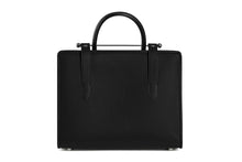 Load image into Gallery viewer, The Strathberry Midi Tote - Black (Silver Hardware)
