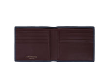 Load image into Gallery viewer, Castle Street Wallet - Navy/Burgundy
