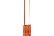 Load image into Gallery viewer, Miniature Fringe Tote - Xu Zhi Orange
