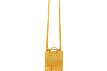 Load image into Gallery viewer, Miniature Fringe Tote - Xu Zhi Blossom Yellow
