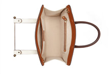 Load image into Gallery viewer, The Strathberry Midi Tote - Chestnut/Vanilla/Chocolate
