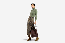 Load image into Gallery viewer, Lana Bucket Bag - Burgundy
