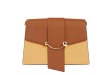 Load image into Gallery viewer, Crescent Shoulder - Tan/Caramel/Vanilla

