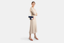 Load image into Gallery viewer, Mini Crescent - Navy/Ruby/Vanilla
