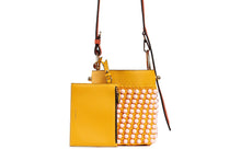 Load image into Gallery viewer, Lana Nano Bucket - Beaded Blossom Yellow/Maple/Soft Pink
