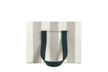 Load image into Gallery viewer, Canvas Tote - Xu Zhi Bottle Green/White/Sedum
