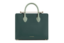Load image into Gallery viewer, The Strathberry Midi Tote - Sage/Bottle Green/Vanilla
