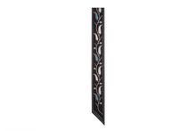 Load image into Gallery viewer, Silk Skinny Scarf - Pearl Print Black
