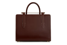 Load image into Gallery viewer, The Strathberry Midi Tote - Riding School Chocolate
