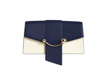 Load image into Gallery viewer, Mini Crescent - Navy/Ruby/Vanilla
