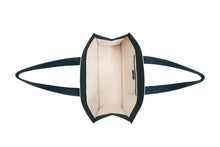Load image into Gallery viewer, Canvas Tote - Xu Zhi Bottle Green/White/Sedum

