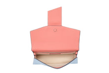 Load image into Gallery viewer, Mini Crescent - Sky Blue/Salmon
