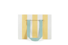 Load image into Gallery viewer, Canvas Tote - Xu Zhi Mint/White/Blossom Yellow
