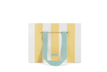 Load image into Gallery viewer, Canvas Tote - Xu Zhi Mint/White/Blossom Yellow
