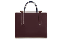 Load image into Gallery viewer, The Strathberry Midi Tote - Bfaner Burgundy/Navy/Vanilla
